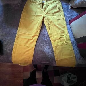CAbi Yellow Ankle & Cropped Jeans